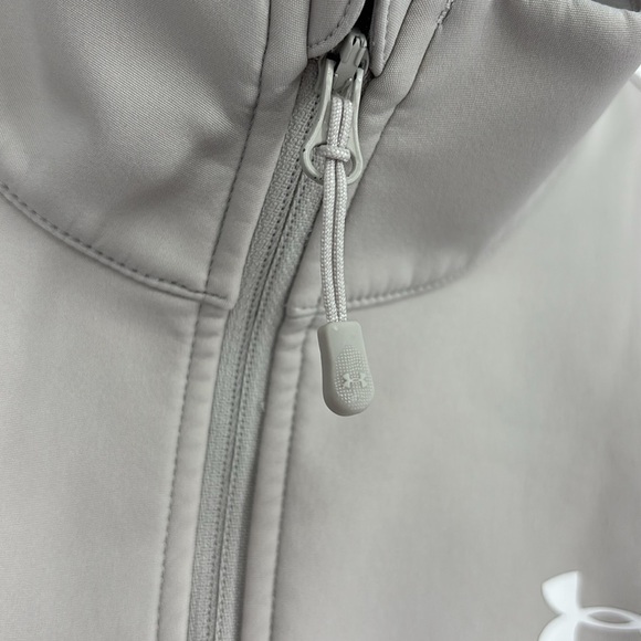 Under Armour Storm Coldgear Infrared Soft Shell Jacket Women’s Size Large Gray - Picture 5 of 12